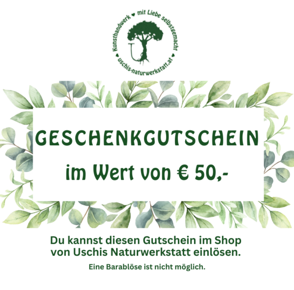 Wertgutschein für meinen Onlineshop